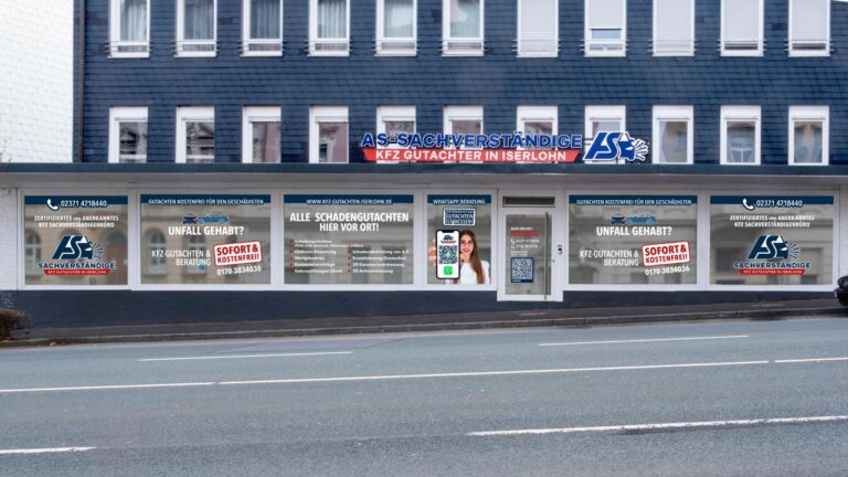AS Sachverständige – KFZ Gutachter Büro in Iserlohn mit kostenloser Beratung bei Unfallschäden